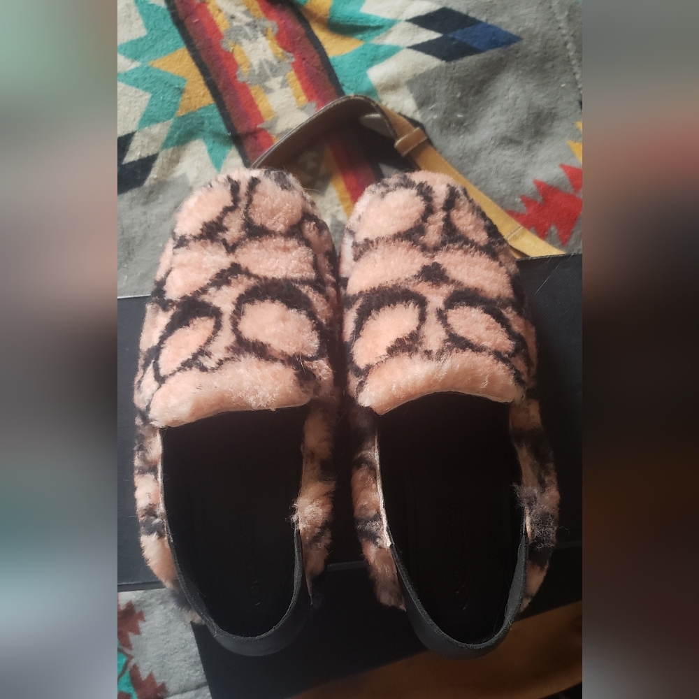 Coach slippers